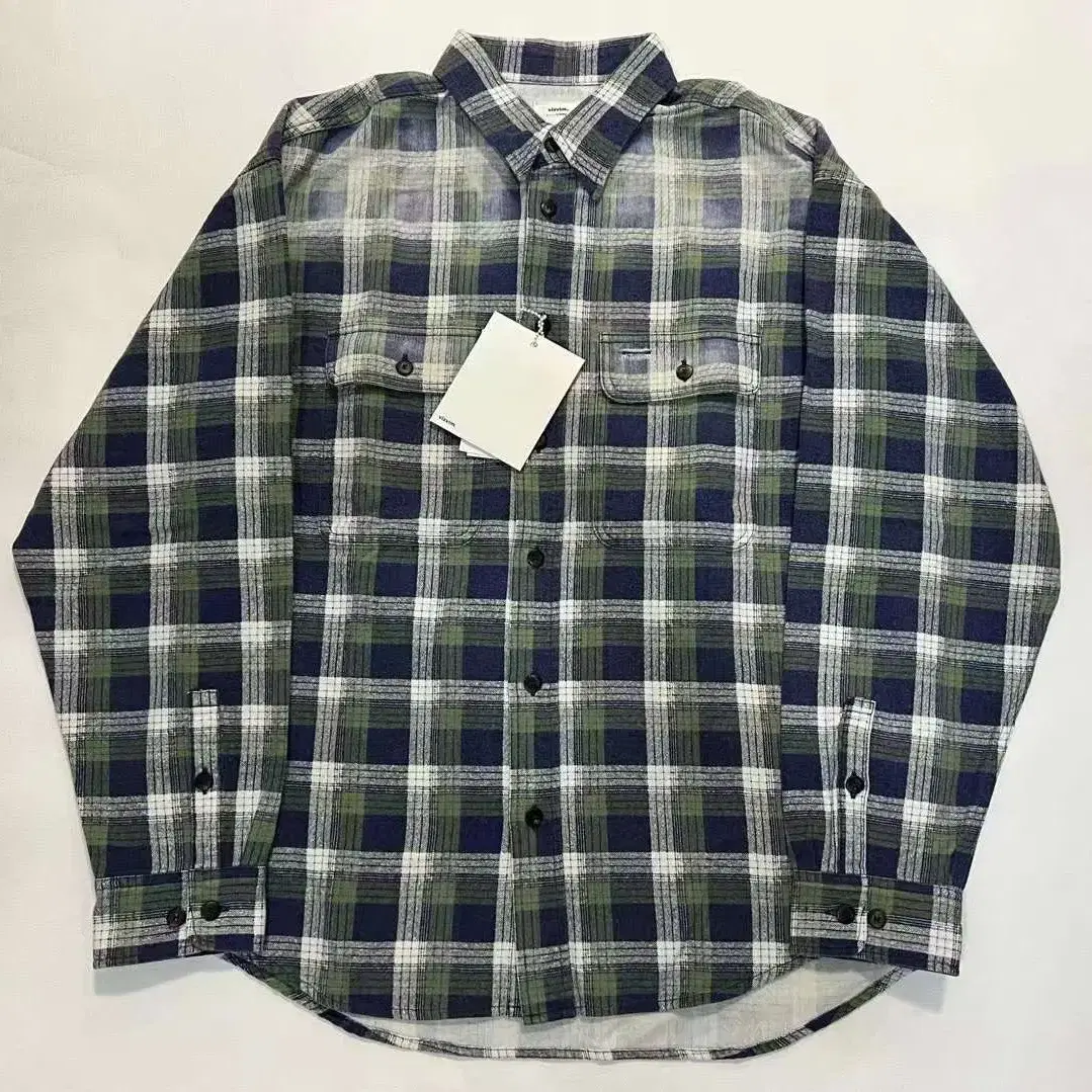 [2]비즈빔21AW럼버Lumber Khadi Check DMGD