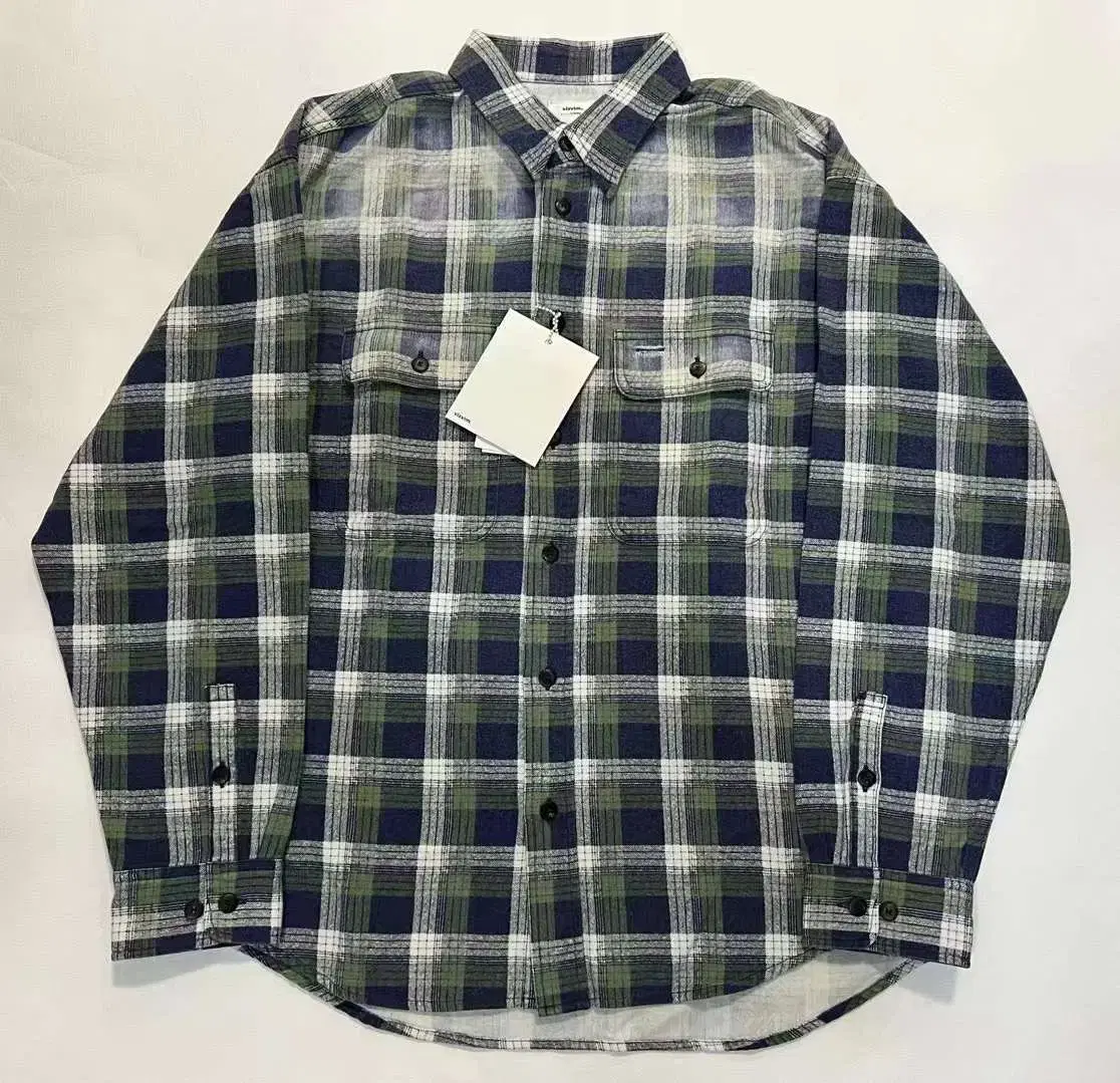 [1,2]비즈빔21AW럼버Lumber Khadi Check DMGD