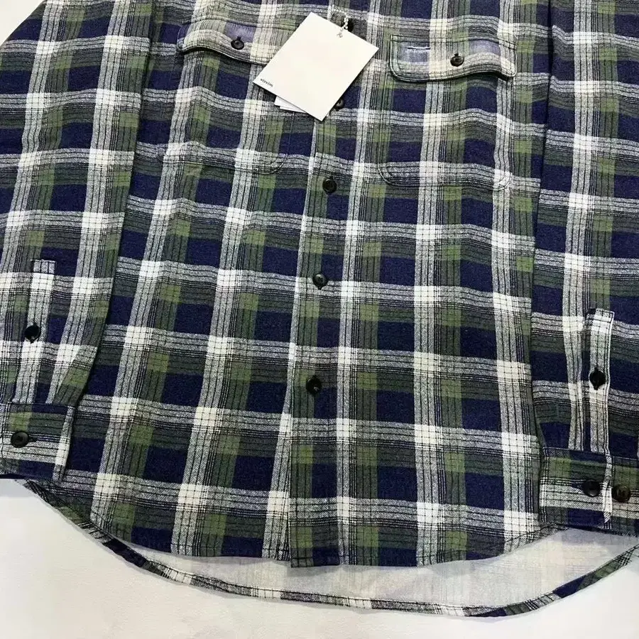 [2]비즈빔21AW럼버Lumber Khadi Check DMGD