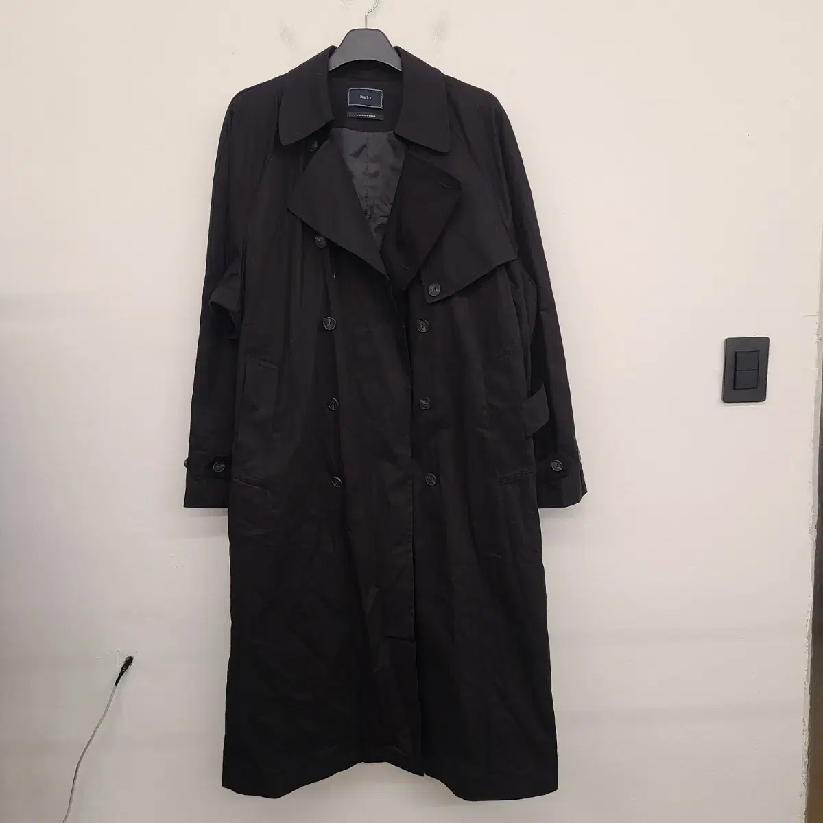 [115/3XL] Bimono double trench coat for sale.