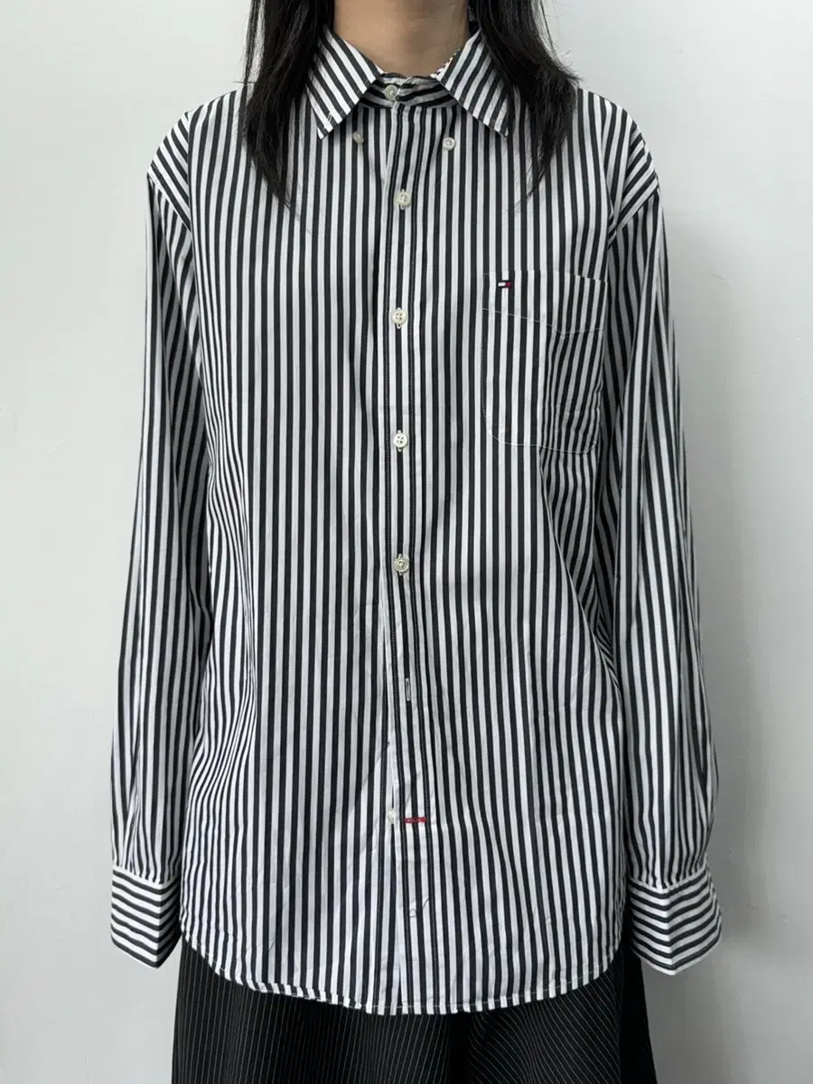 tommy hilfige stripe shirt(men)