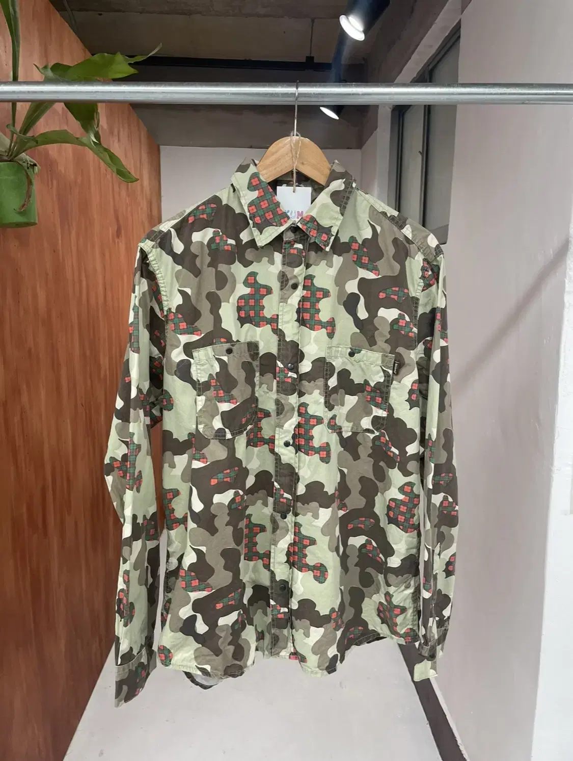 00s Old Stussy Military Shirt Jacket