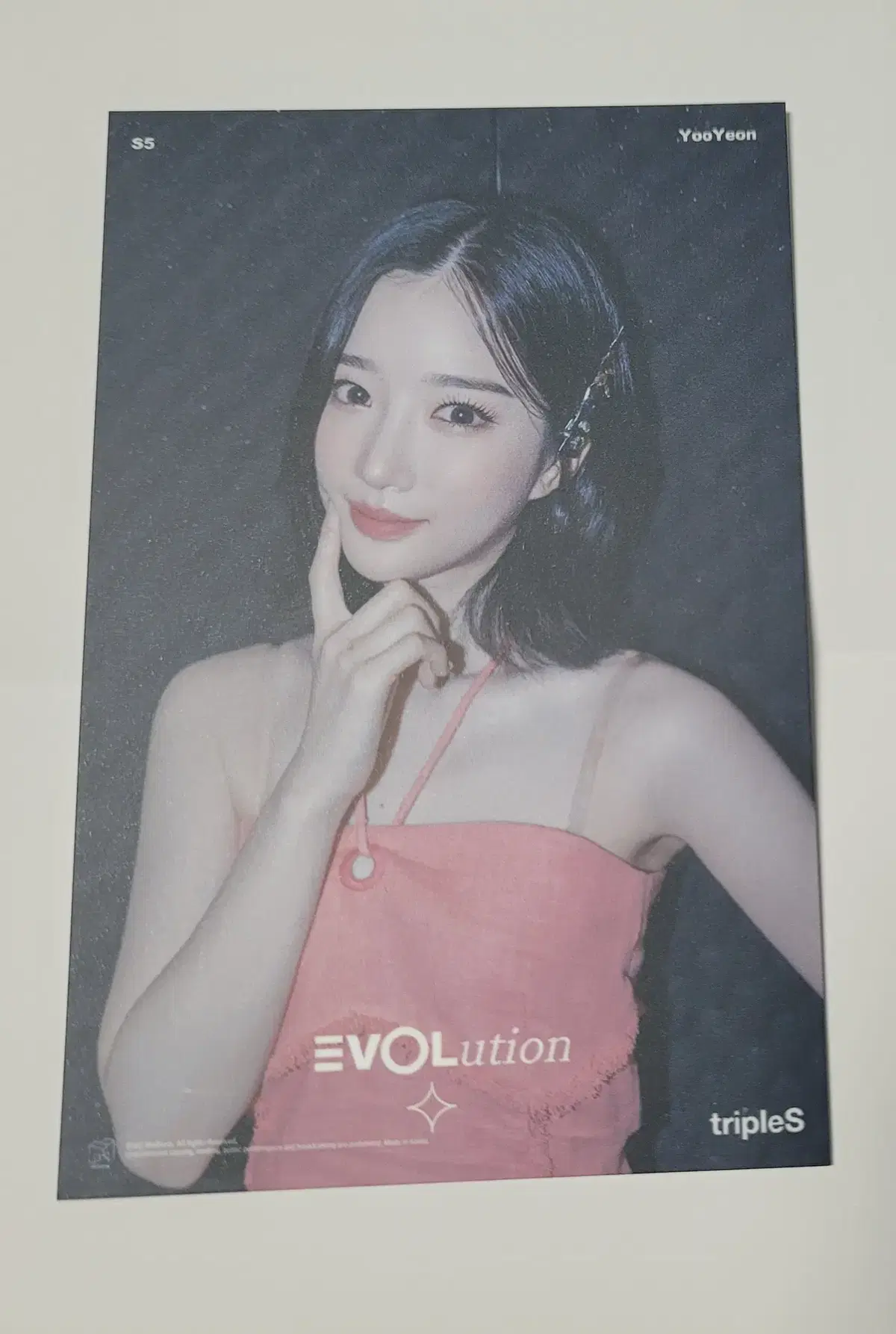 Triples Evolution chaeyeon yooyeon sumin WorkshopSell postcards