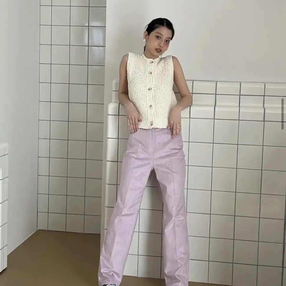 포니테일 ponytail 90s Shiny Corduroy Pants S