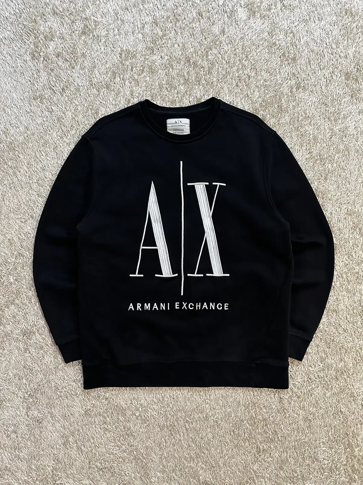 [M] Armani Exchange ICON Collection Big Embroidery Logo T-Shirt