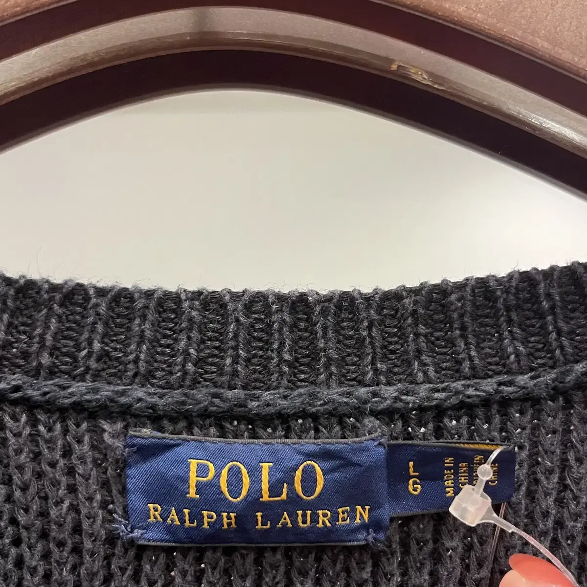 Polo ralph lauren 폴로 랄프로렌 스트라이프 린넨 니트