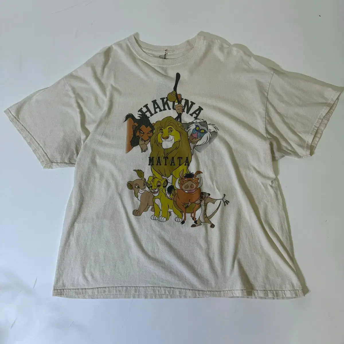 The Lion King Vintage Cartoon Tee (kold_5220)