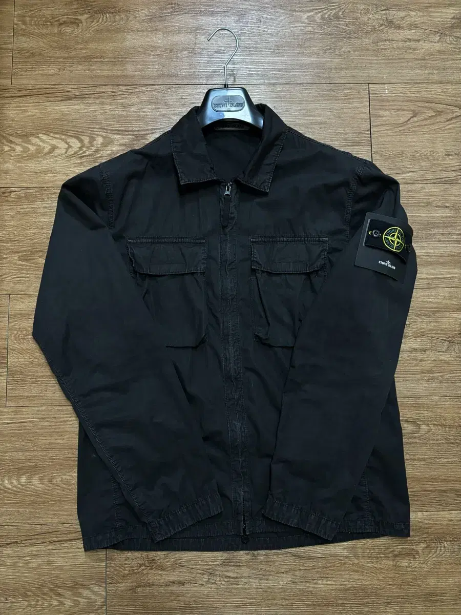 Stone Island 22SS Olde Effect Black M