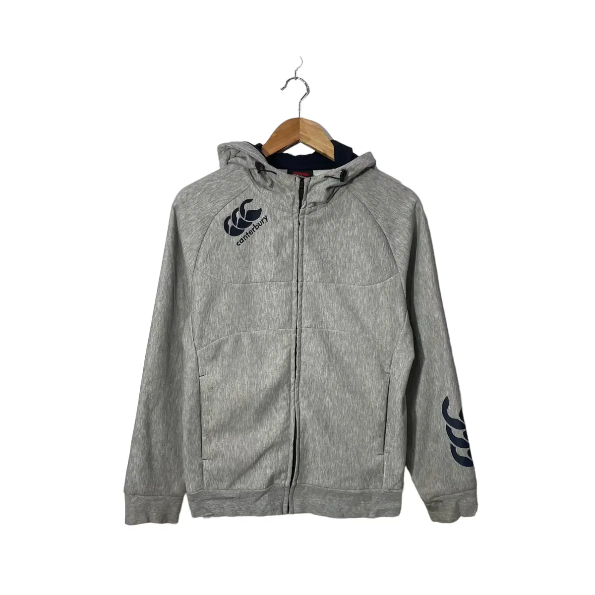 Wanwen Shop Canterbury Side Printed Hoodie Zip Up