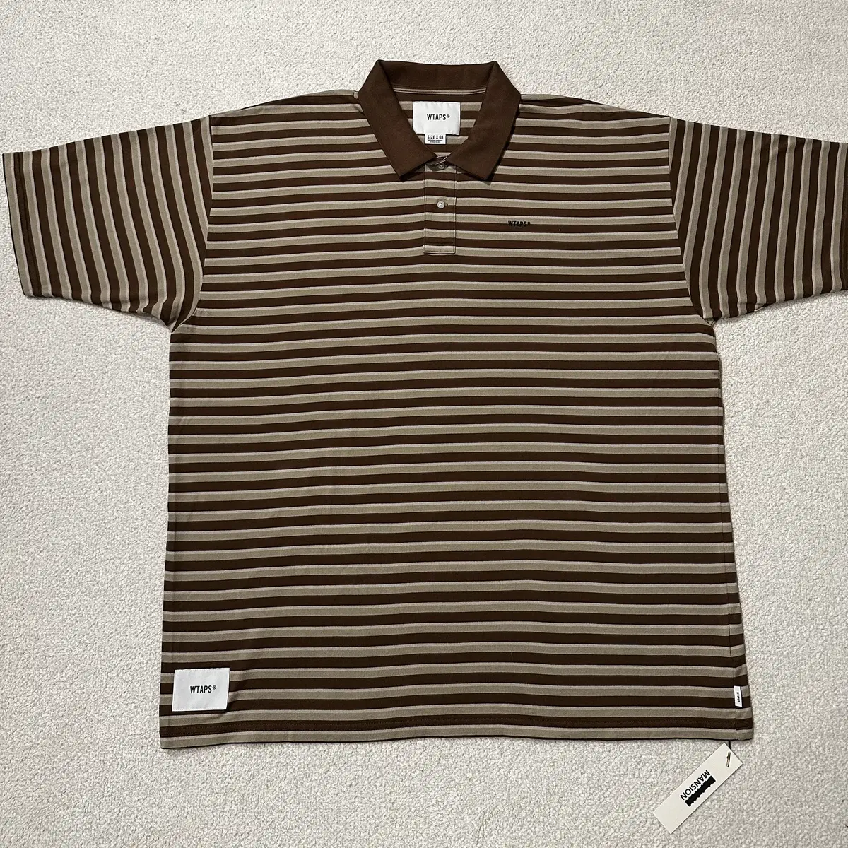 [WTAPS] 더블탭스 20SS VASQUE POLO SS 02