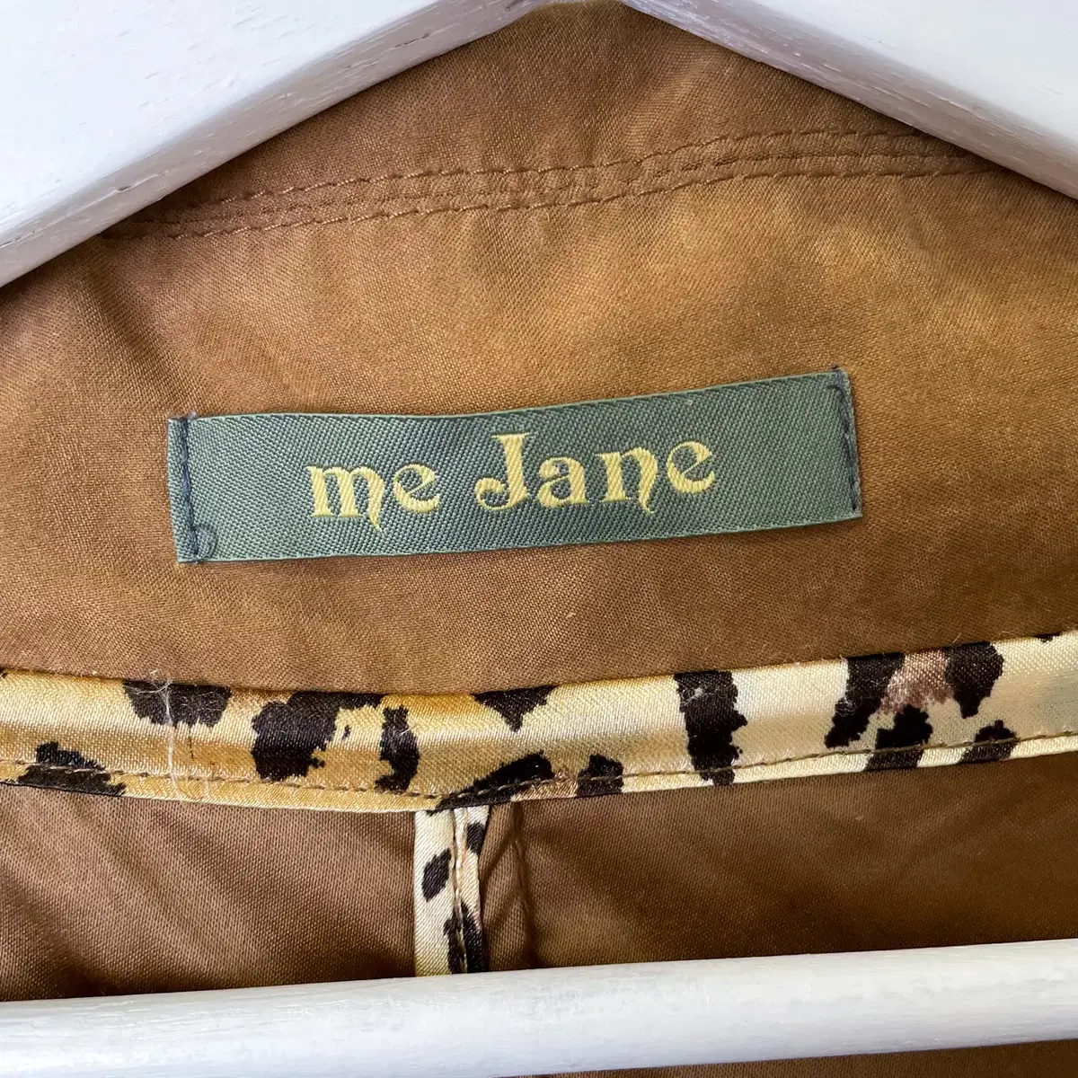 (권장: XS) Me jane 더블 코트 베이지