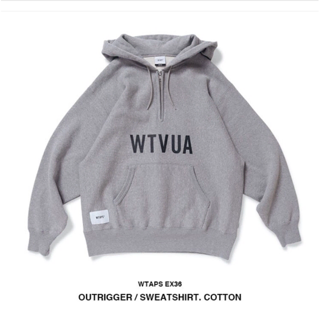 [WTAPS] 2컬러 더블탭스 18SS OUTRIGGER HOODIE