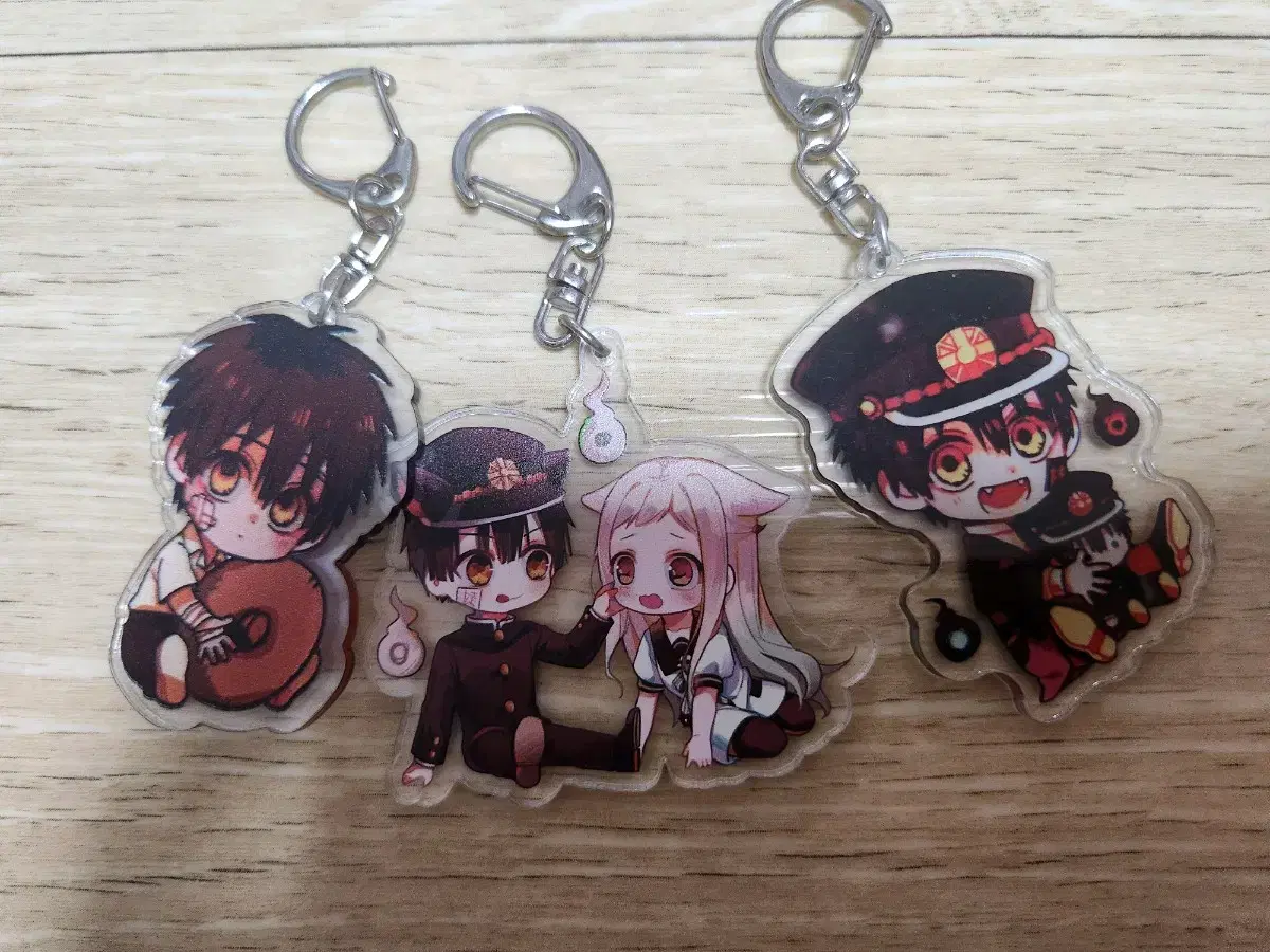 Jibakboy Hanakogun keyring in bulk of 3