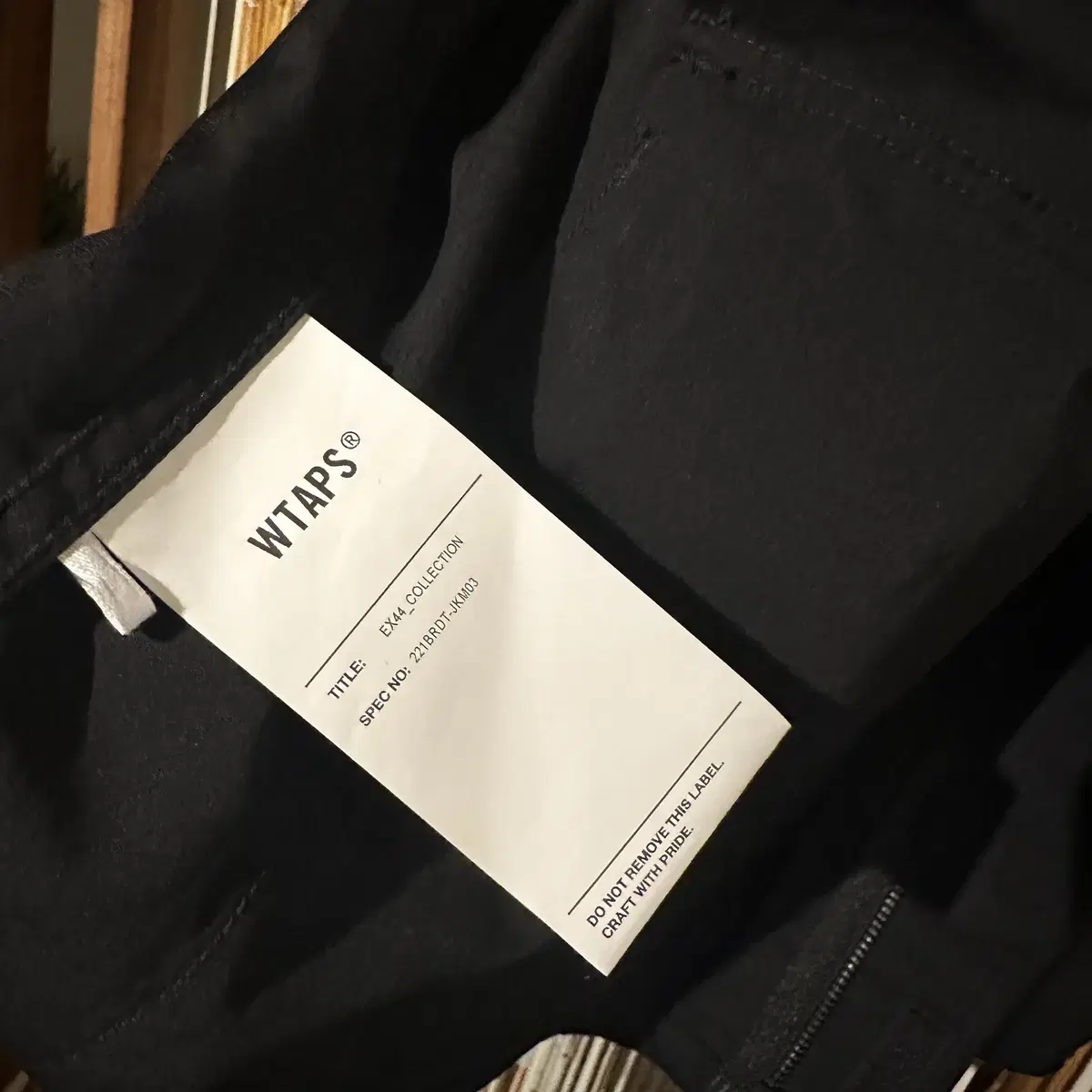 [WTAPS] 더블탭스 22SS CONSEAL 콘실 자켓