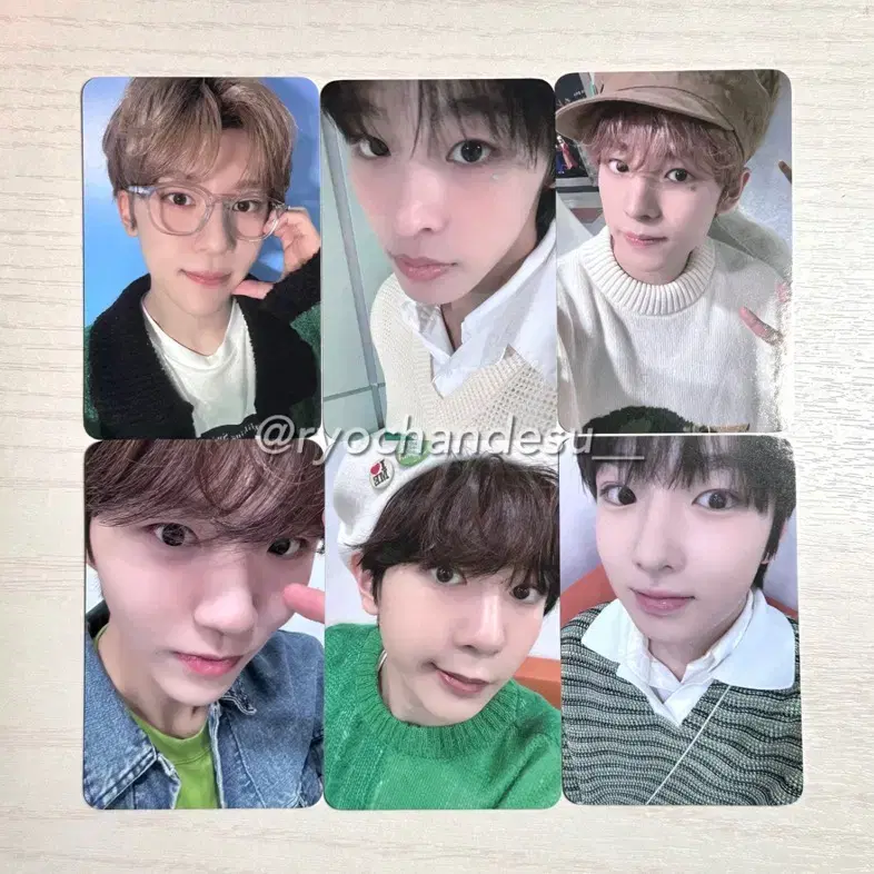 NCT wish everline unreleased photocard ld sion riku Yuushi Jaihiryo Sakuya Photocard