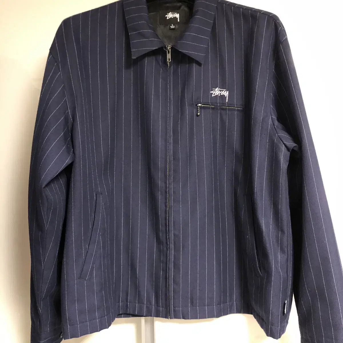 Stussy CDG Commode / Striped Jacket / L