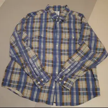 [3]비즈빔23AW Pioneer Khadi Check L/S Shirt