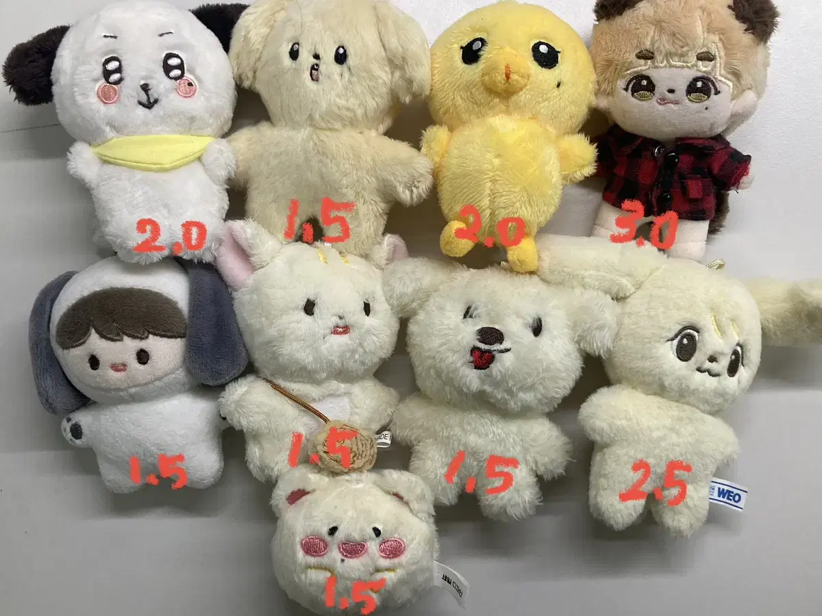 nct dream nct127 jungwoo jisung doll wts 정아지 정뽀 퐟찌 댕궁이