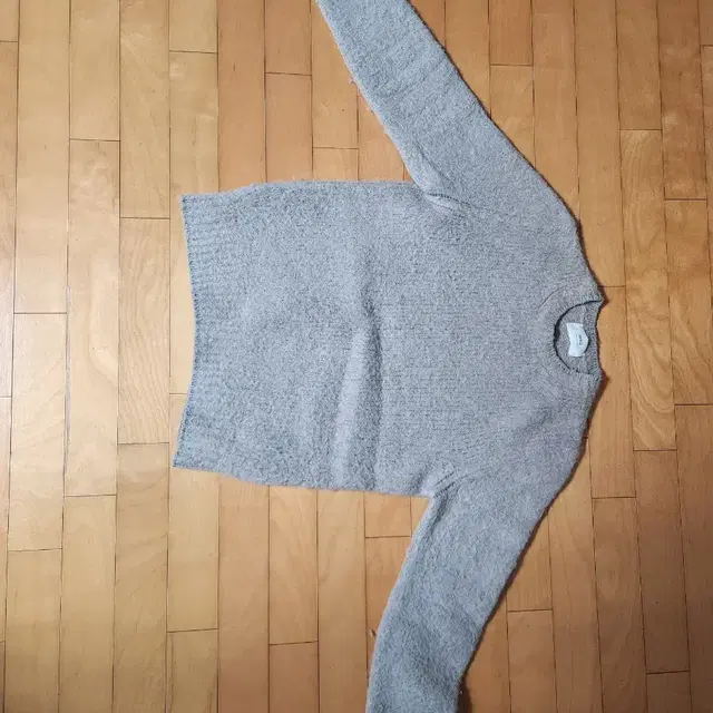 아미 베이지 알파카 AMI Brushed Crewneck Sweater