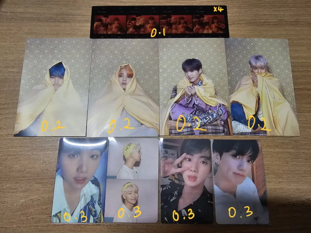 BTS Persona postcard photocard Film