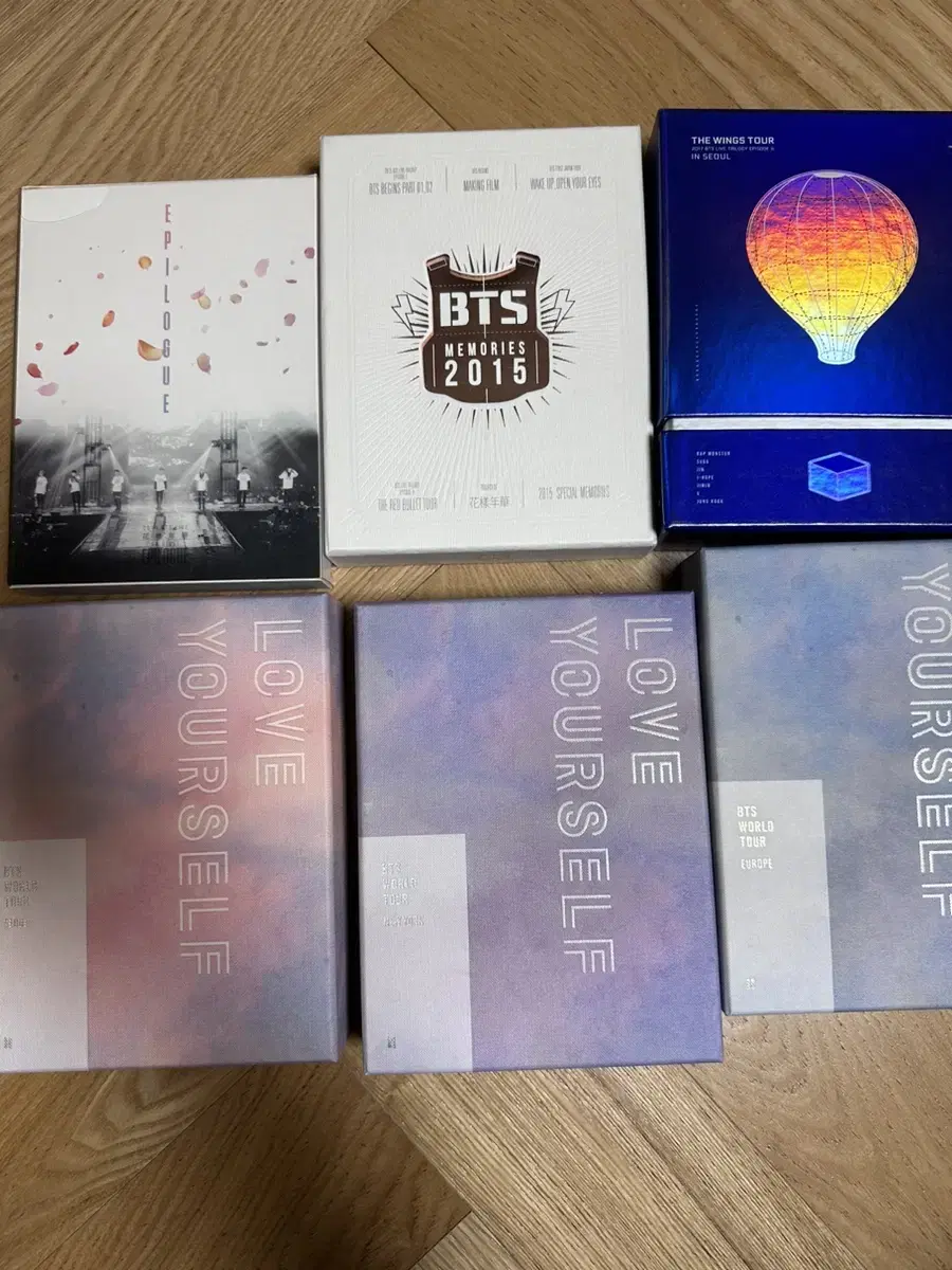 방탄소년단 럽셀콘 DVD 풀셋 bts LYS dvd