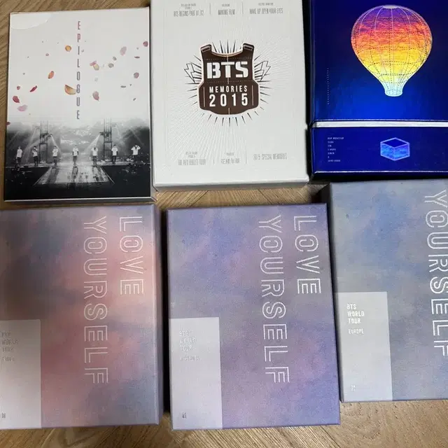 방탄소년단 럽셀콘 DVD 풀셋 bts LYS dvd