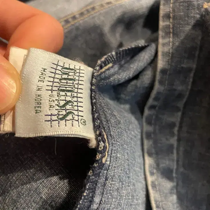 Guess denim trucker jacket