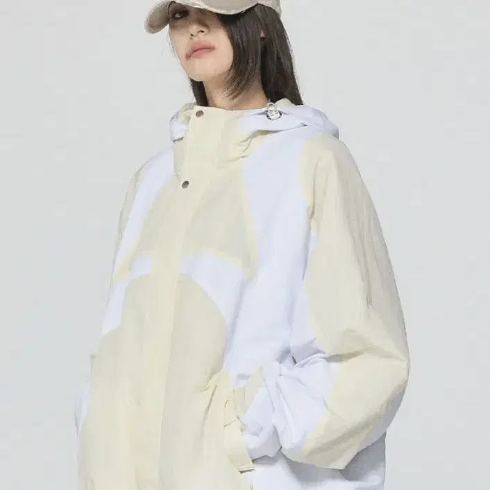 스키즘 인듀싱 BIKER SHELL PARKA VER.2, EGG SHE