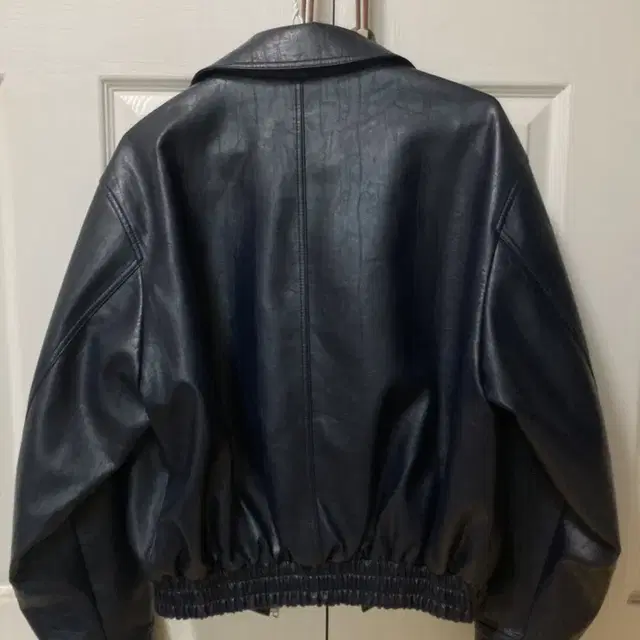 ohne deep leather blouson