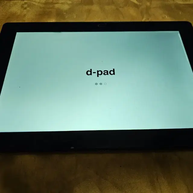 테블릿 ㅡd-pad