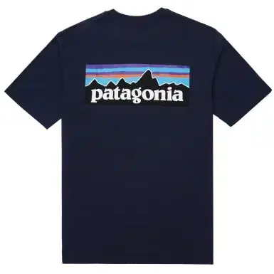 미개봉)파타고니아 P-6 반팔티셔츠 네이비 S/M/L/XL