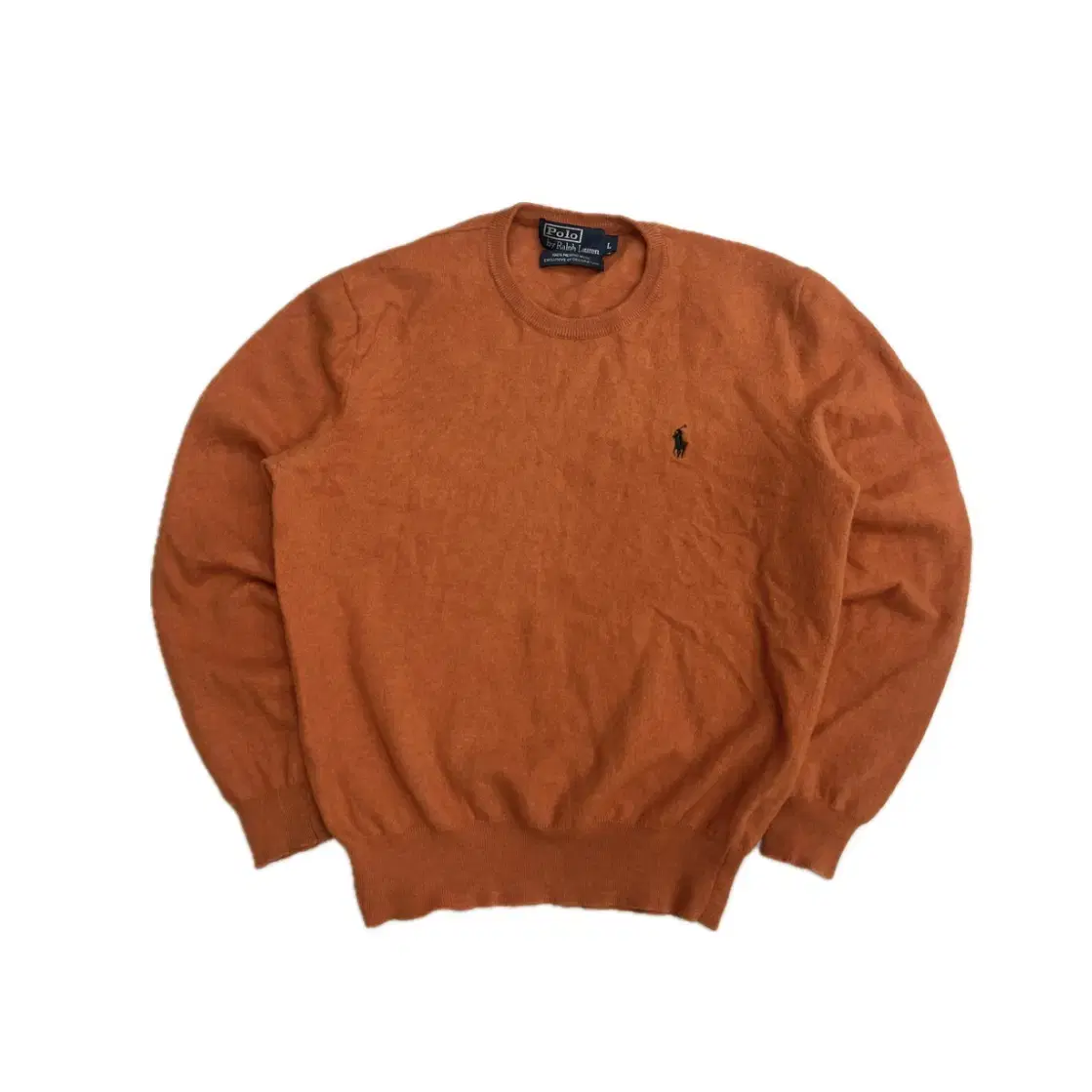 Polo Ralph Lauren Orange knit 90-95 size S-M approx.