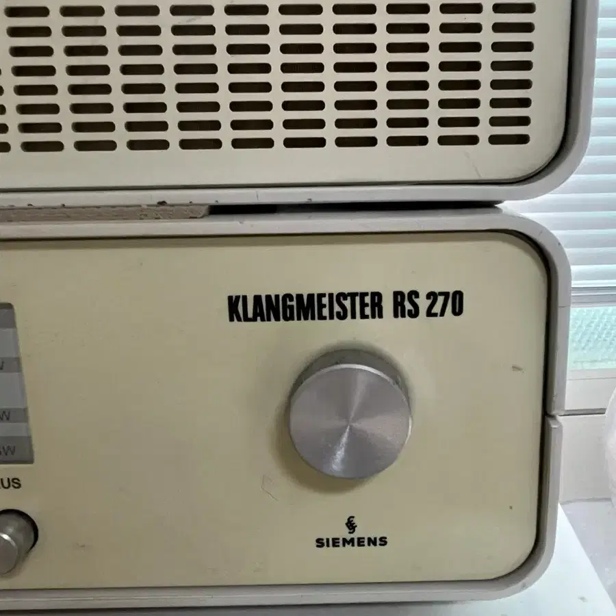 독일 트랜지스터 리시버 라디오 지멘스 SIEMENS RS270 + 스피커