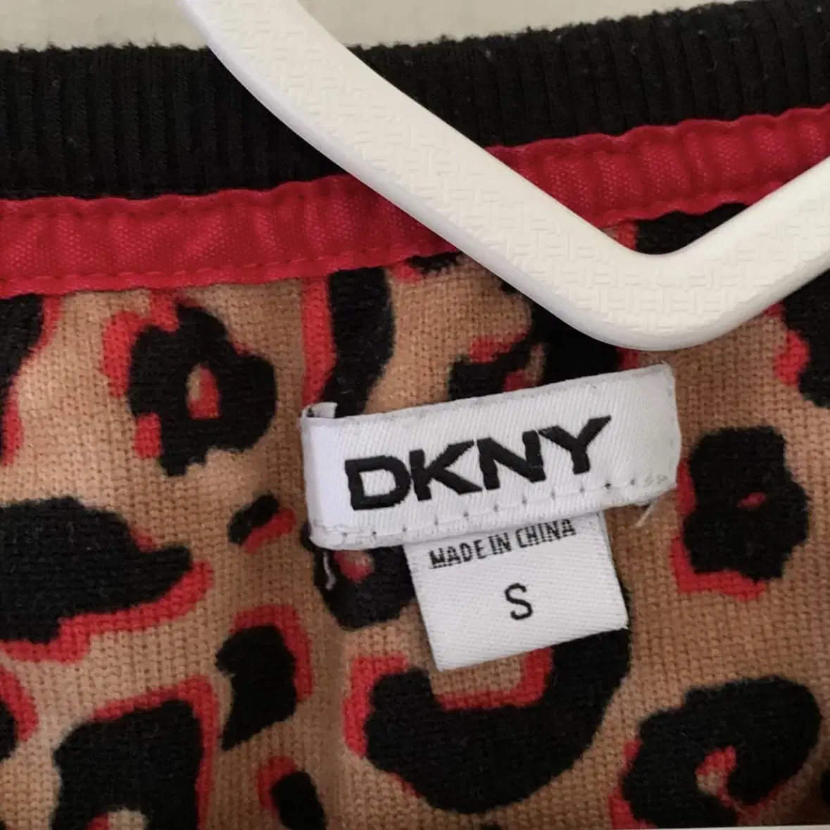 도나카란 뉴욕 레오파드 셋업 호피 갸루 파자마 세트 DKNY y2k 잠옷