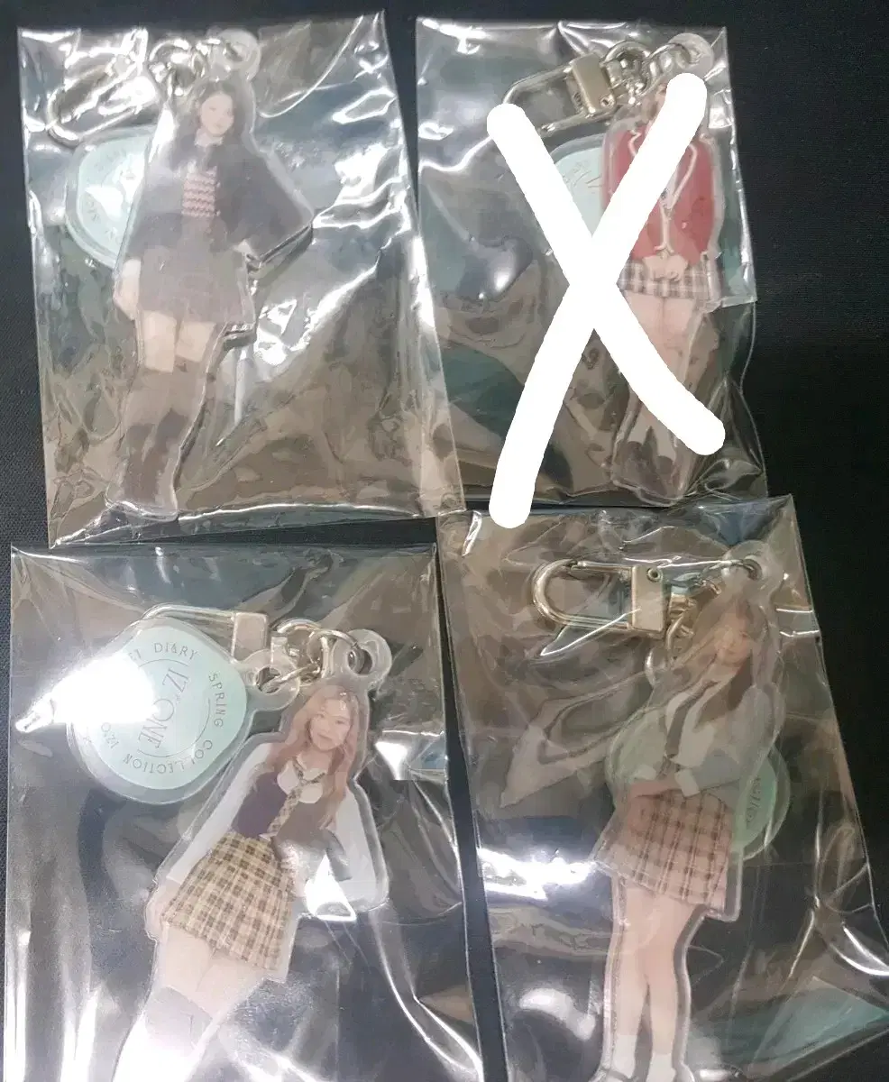 iz*one secret diary keyring le sserafim ive