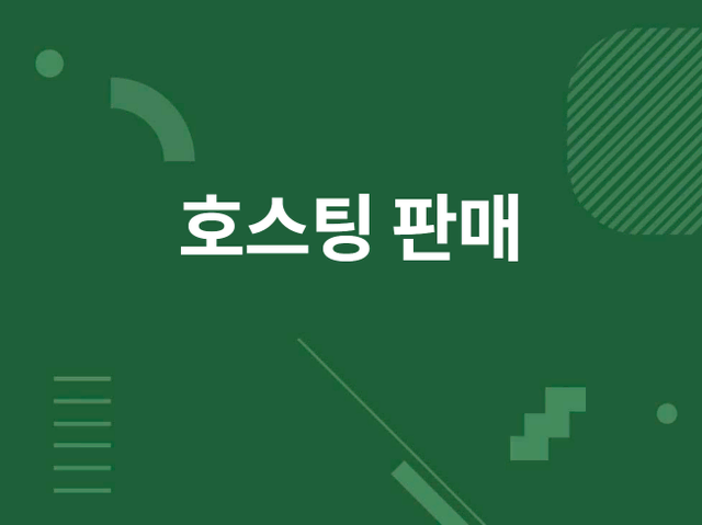 가상호스팅 | 마인크래프트 호스팅 판