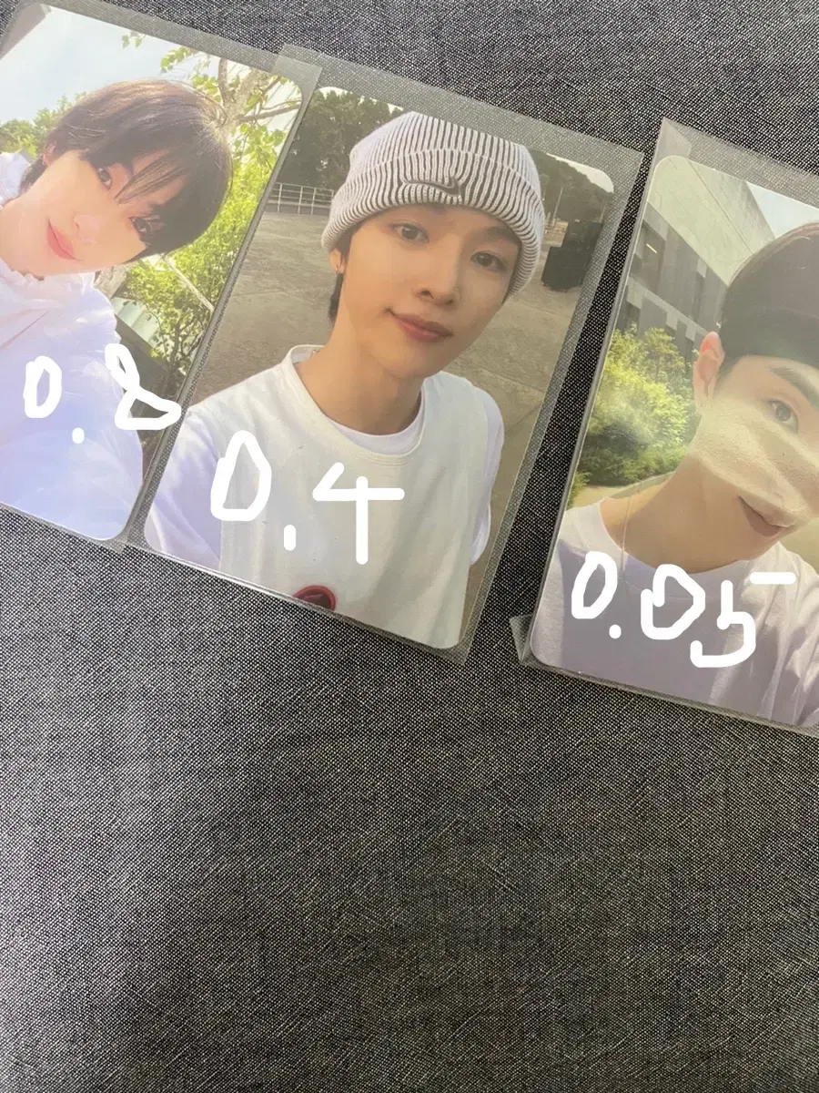 riize sungchan chanyoung seunghan sell photocards