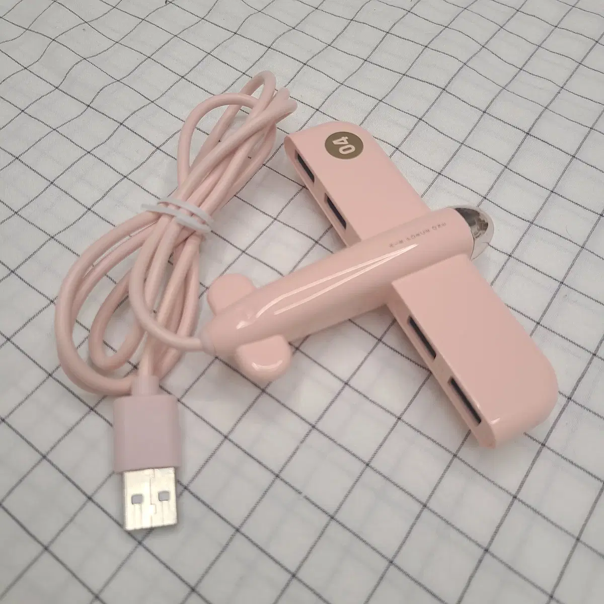 비행기 디자인 USB 허브 4포트