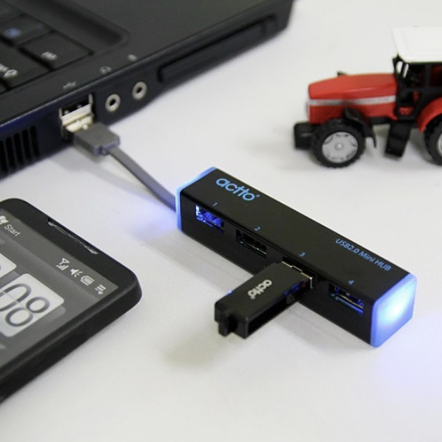 엑토 울트라 슬림 USB 2.0 허브