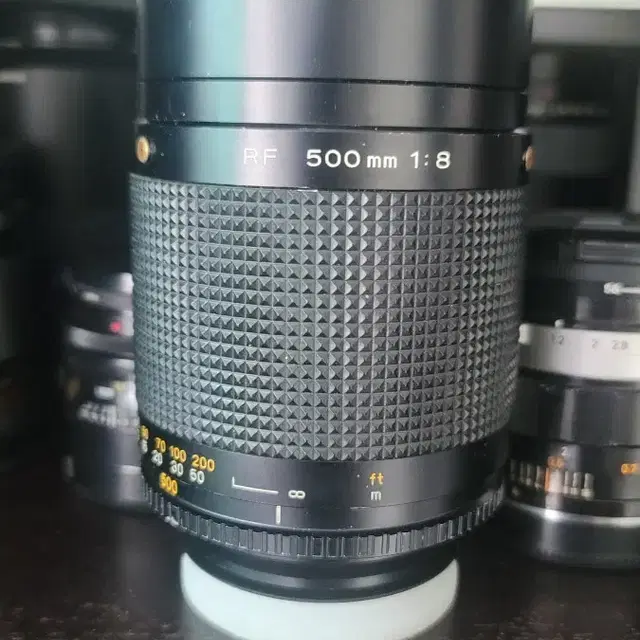 미놀타 수동 후기형 500mm f8 소니A마운트개조