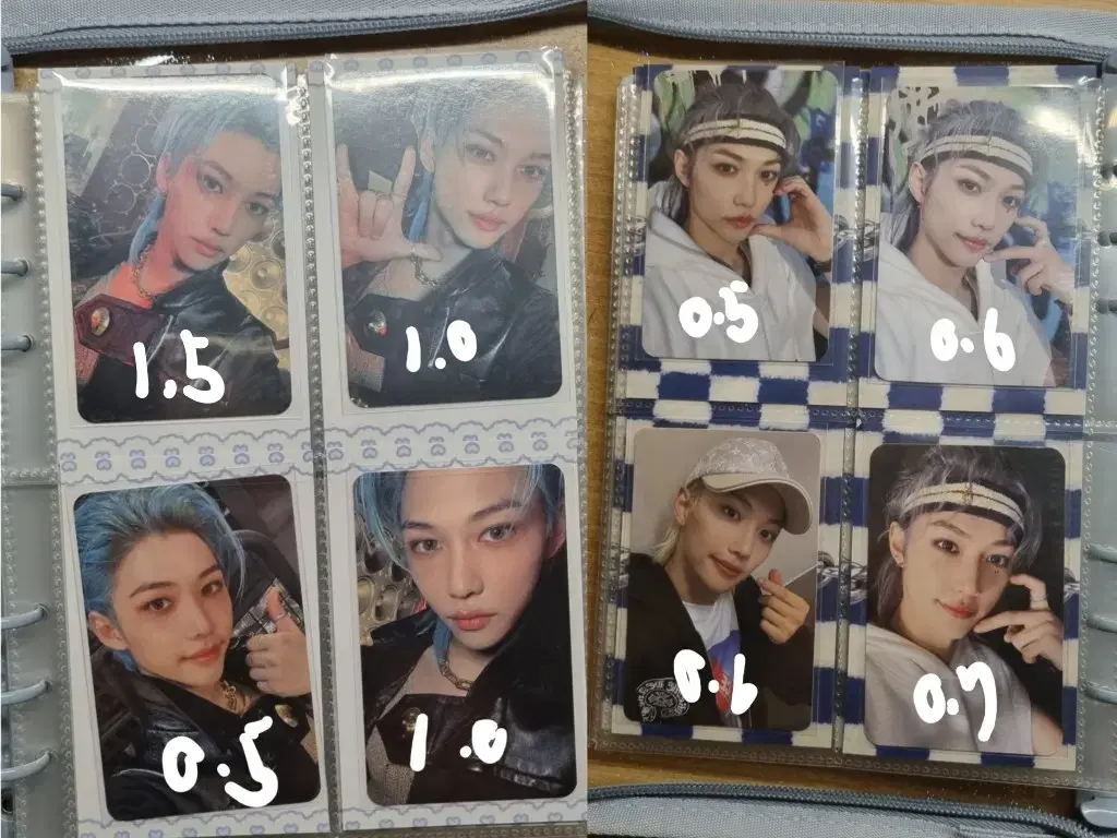 Felix unreleased photocard 60 wts