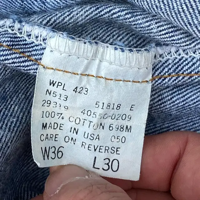 80's Levis 550 Orange Tab Jeans