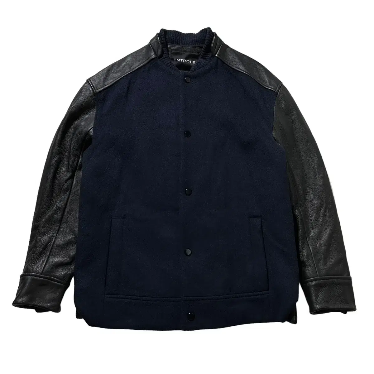 [M-L] Entrofe Entrofe Wool Cowhide Single Jacket