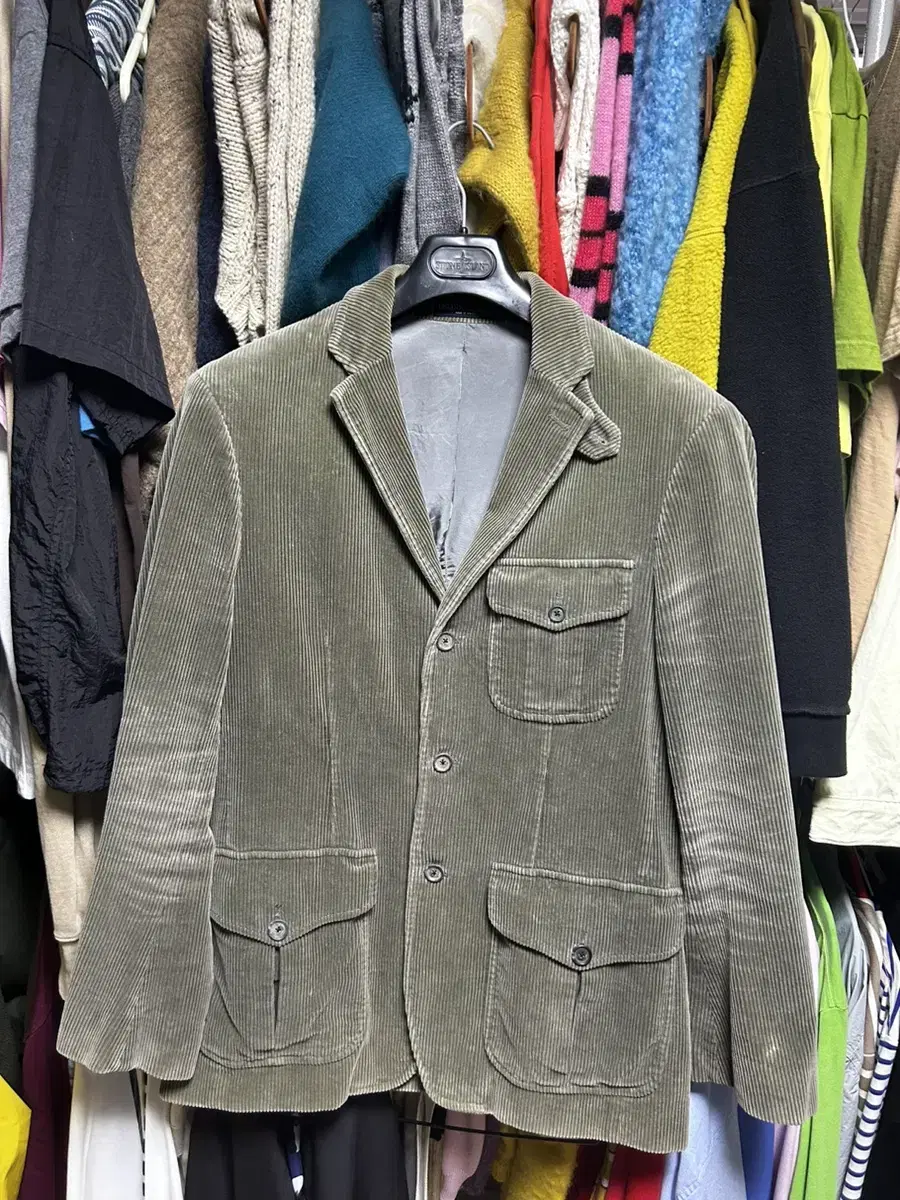 Polo Ralph Lauren Corduroy Jacket LHunting Jacket in Olive