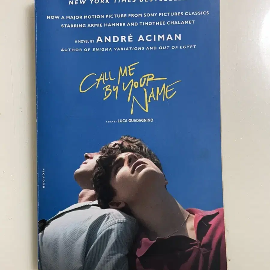 Callme by your name 콜바넴 원서