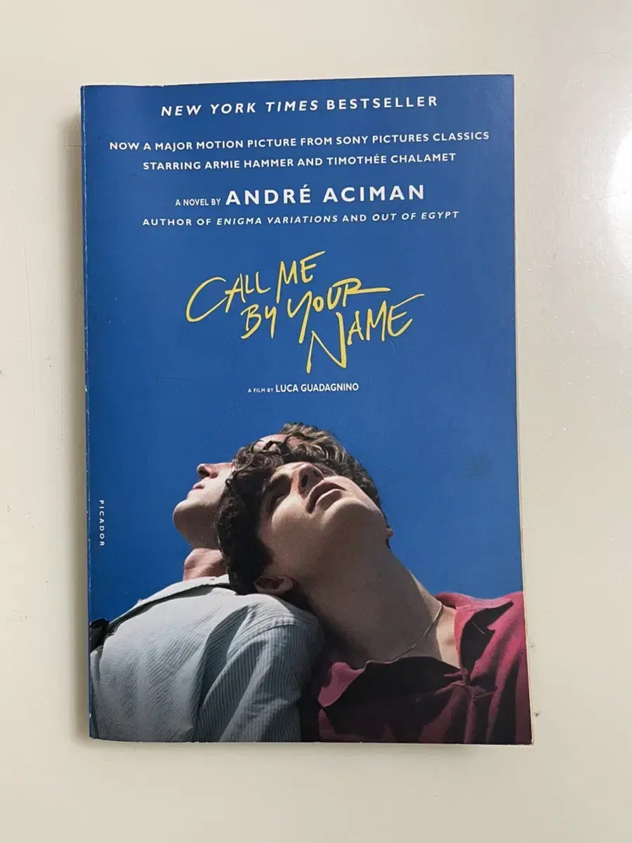 Callme by your name 콜바넴 원서