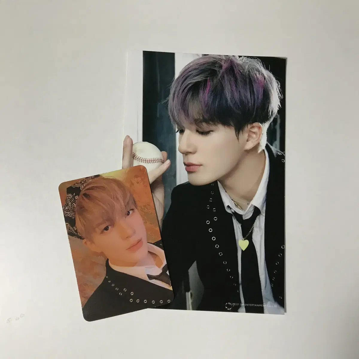 NCT U Universe jeno 4x6 photo + photocard set