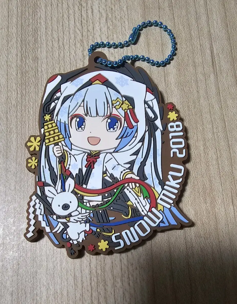 Vocaloid Hatsune Miku Rubber Strap Yukimiku 2018