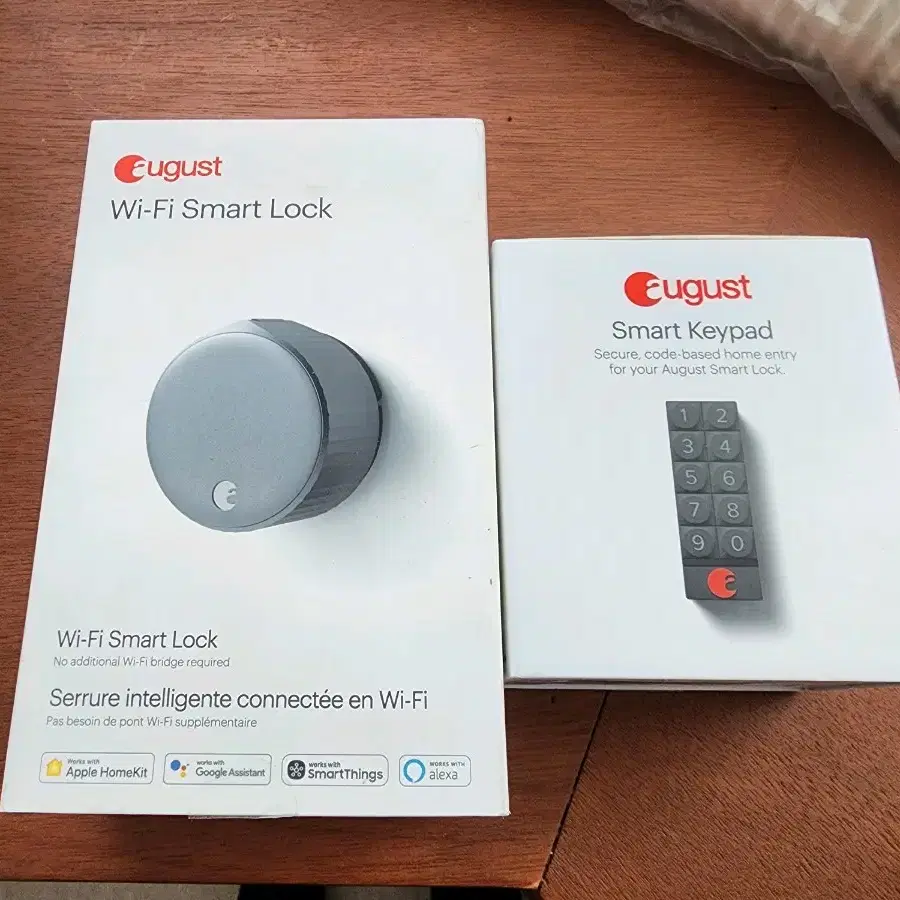 August smart lock 세트 어거스트 스마트락