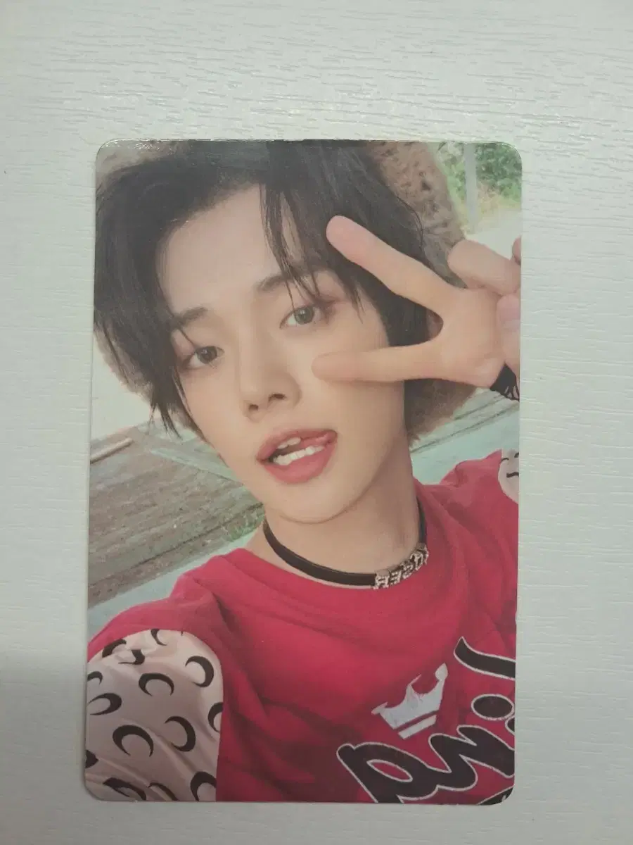 Yeonjun photocard CHAOS: FIGHT OF ESCAPE ESCAFE VER.